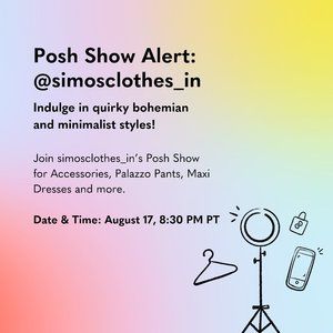 Posh Show Alert: simosclothes_in 🤩